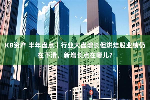 KB资产 半年盘点｜行业大盘增长但烘焙股业绩仍在下滑，新增长点在哪儿？